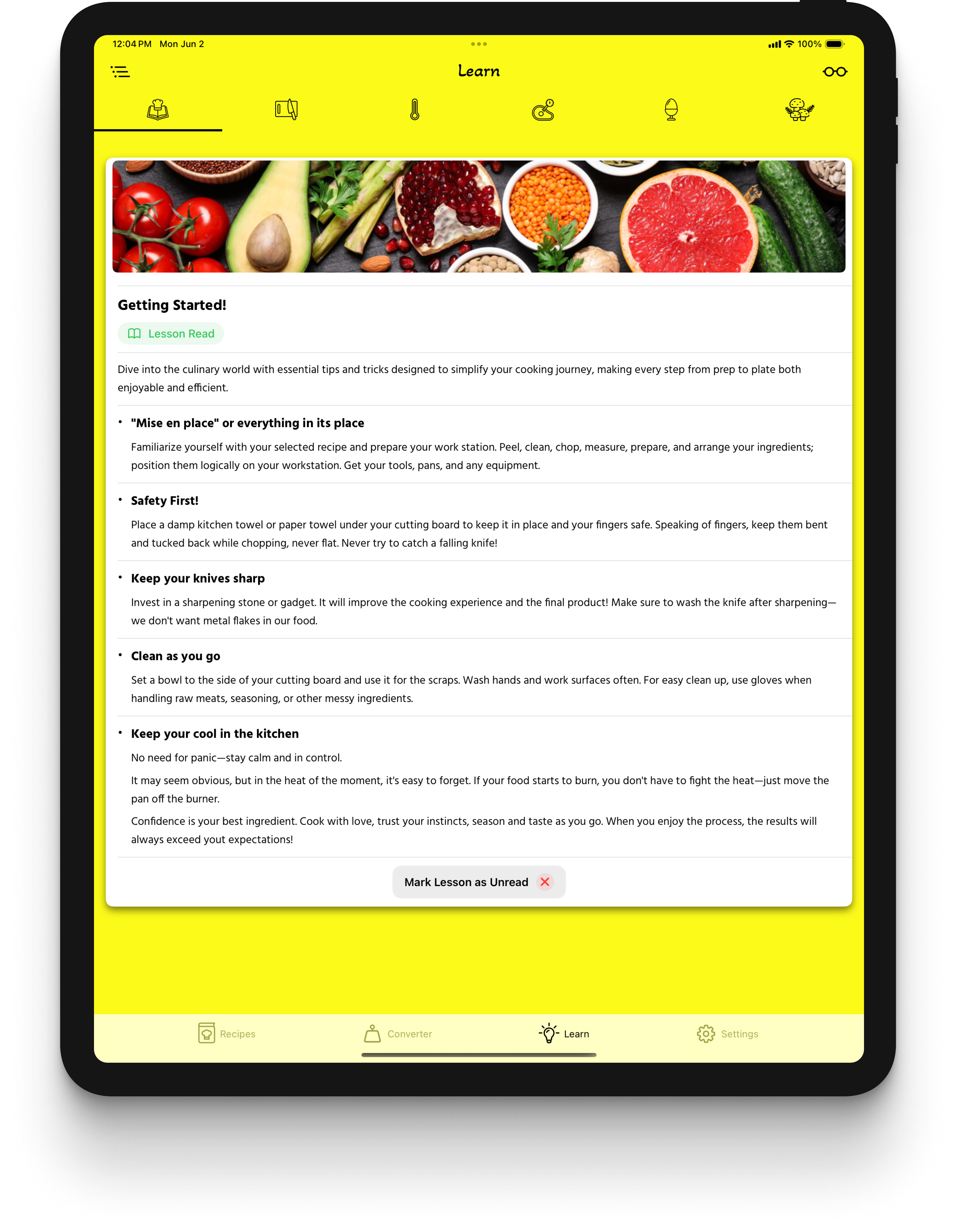 Recipe Resizer iPad Screenshot