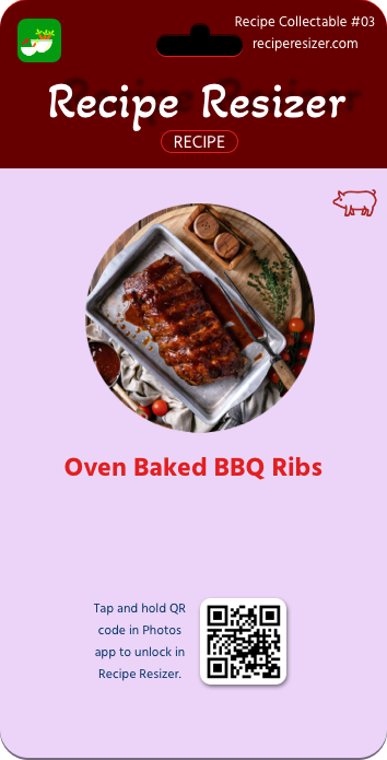 Easy Oven Baked BBQ Ribs
