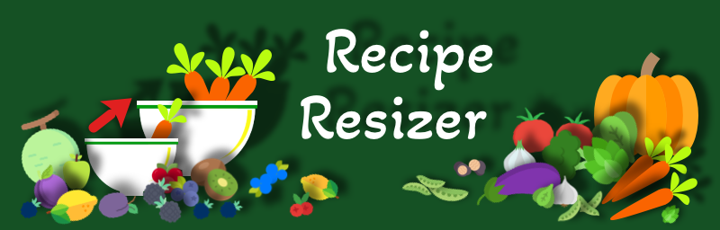 Recipe Resizer